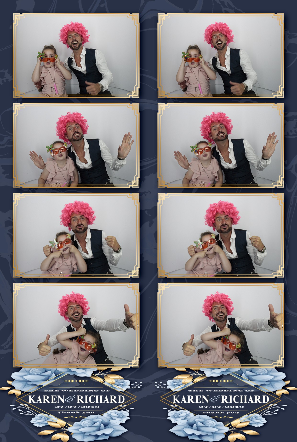 Richard & Karen's Wedding Reception | View more photos from the event at gallery.myphotoboothexperience.co.uk/u/MyPhotoBoothExperienceLtd/Richard-Karens-Wedding-Reception